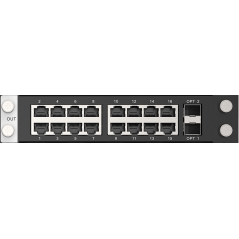 TARJETA DE SALIDA SERIE H 16xRJ45 + 2xOPT